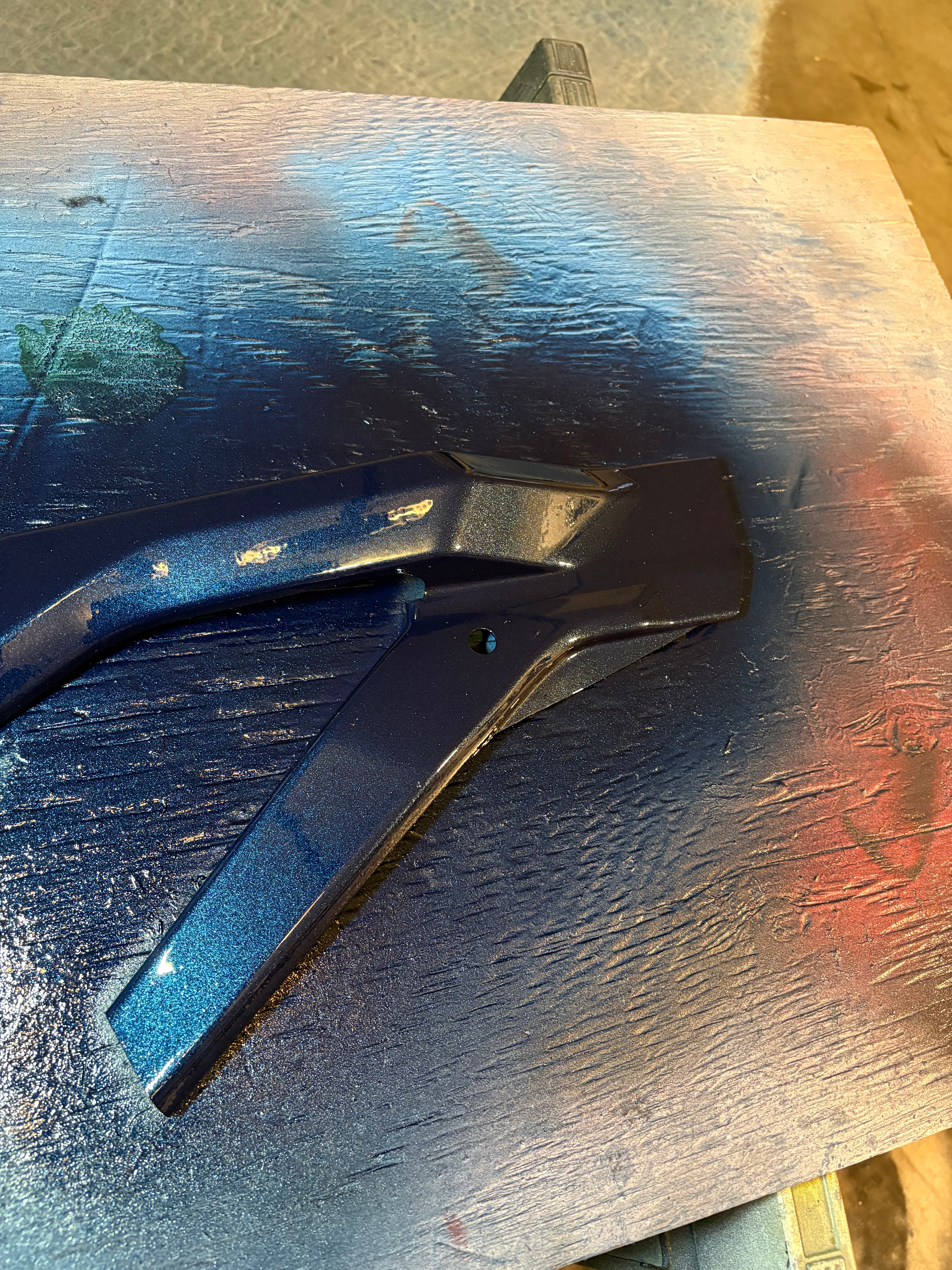 Surron lbx painted frame guard