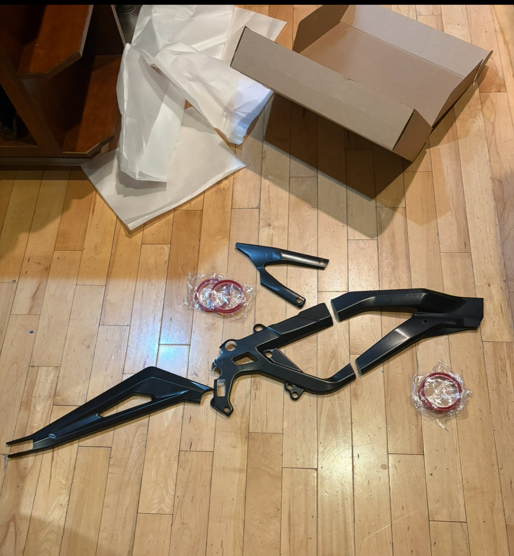 Surron lbx painted frame guard