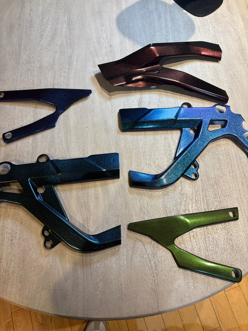 Surron lbx painted frame guard